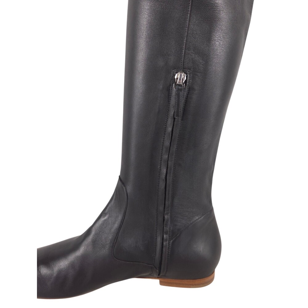 Gabriela Hearst Over the Knee Boots US 11 EU 42 Womens Black Leather $1550 - Picture 10 of 15